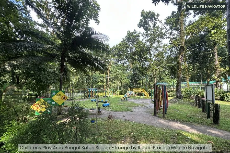 Childrens Play Area at Bengal Safari Siliguri